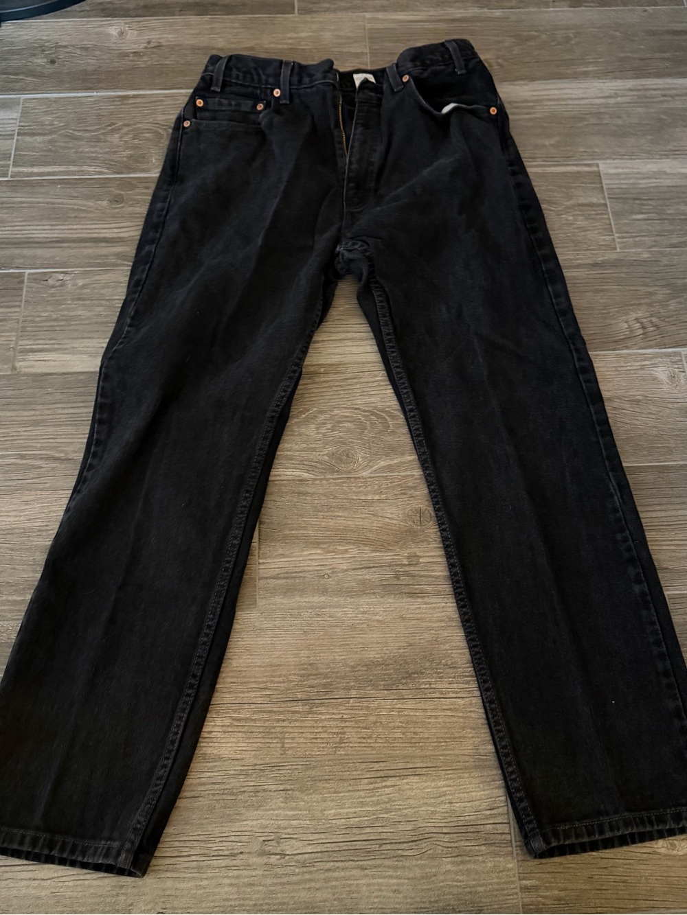 Levi's Black Straight Jeans - Classic Men's Fit